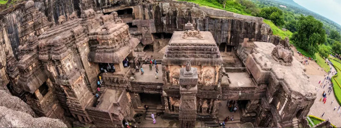 Indian Rock Temples