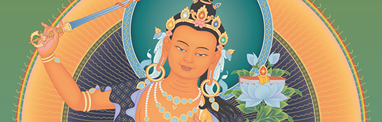 Qianlong as Manjushri